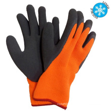 Cold Resistant Winter Glove Foam Latex Coated Thermal Grip Work Glove